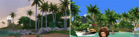 evolution  sims  demonstrated  palm trees rthesims