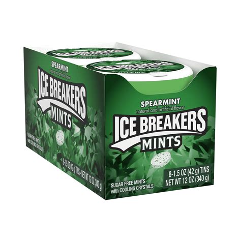 ice breakers sugar  spearmint breath mints  oz  ct walmartcom