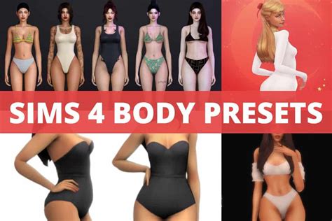 23 Realistic Sims 4 Body Presets 2023 Update We Want Mods
