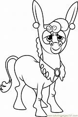 Matilda Coloring Pages Pony Friendship Magic Little Coloringpages101 Printable Online sketch template