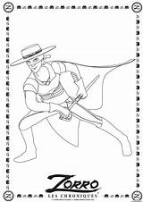 Zorro Legende sketch template
