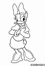 Duck Daisy Katrien Minnie Colouring Coloriages Mewarn11 Ducks Pixel sketch template