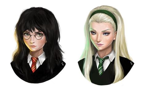 The Ultimate Genderbender Harry Potter Harry Potter Draco Malfoy