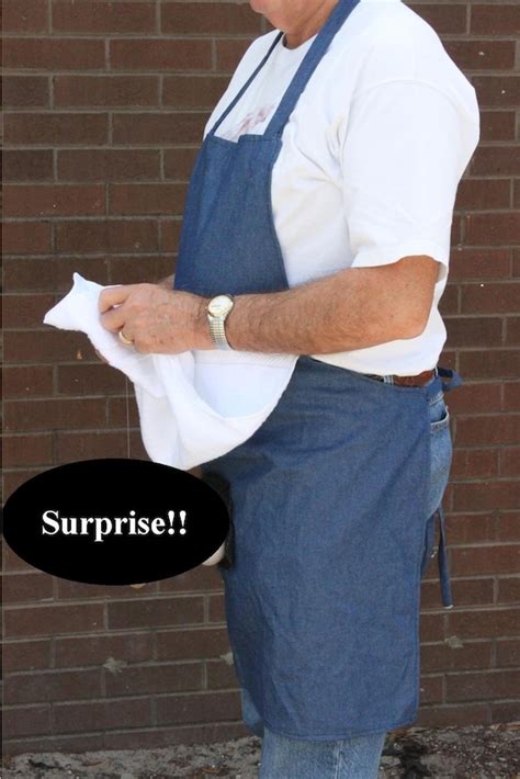 Mens Adult Novelty Denim Bbq Apron W X Rated By Mensnoveltyaprons