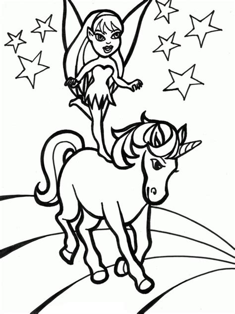 unicorn fairies coloring pages coloring pages