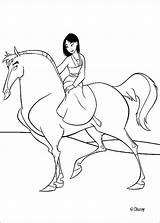 Mulan Coloring Pages Horse Disney Stallion Princess Her Printable Getdrawings Comments Books sketch template