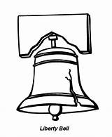Coloring Bell Liberty Pages Outline Usa Clipart Cliparts Clip Color Designs Patriotic Kids Learning Years Popular Favorites Add sketch template