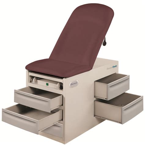brewer 4001 basic exam table with pelvic tilt and drawer warmer didage