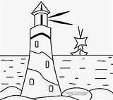 Lighthouse Lighthouses Cool2bkids Painting sketch template