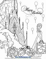 Elsa Happy Schloss Include Hmcoloringpages sketch template