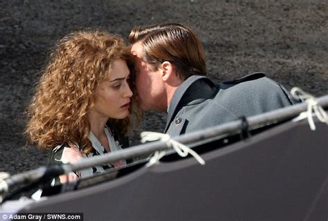 Brad Pitt Shoots Emotionally Charged Scenes For World War