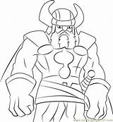 Coloring Heimdall Pages Coloringpages101 Squad Hero Super Show sketch template
