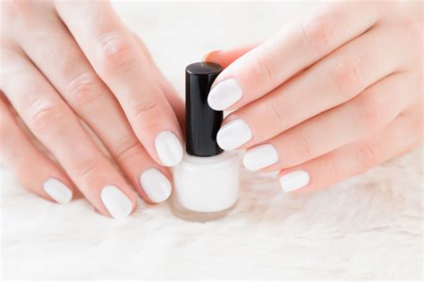 white nail polish home design ideas
