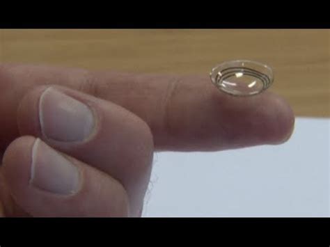 google reveals smart contact lens youtube