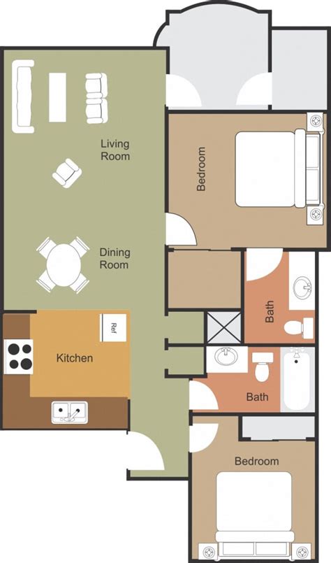 floor plans  bella vista apartment homes  casa grande az