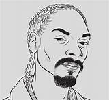 Rapper Cube Ice Rap Snoop Dogg Coloring Pages Template sketch template
