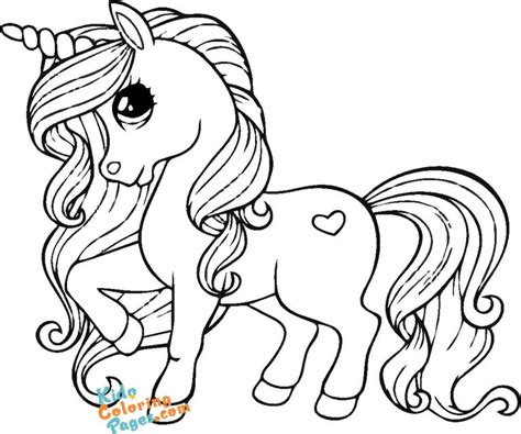 cute unicorn coloring sheets   printable kids coloring pages