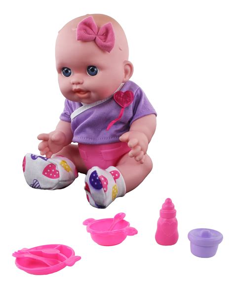 super cute adorable baby doll toy  cool accessories soft rubber