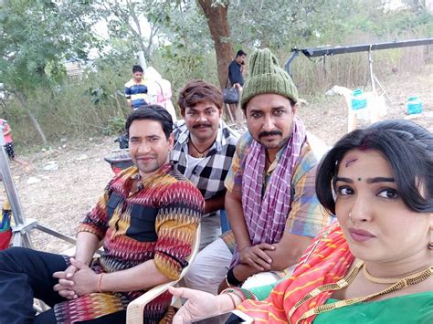 bhojpuri film nirahua hindustani 2 shooting stills