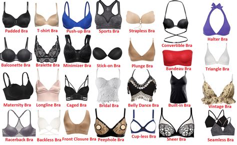 types  bras  gorgeous  select   ordnur