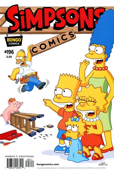 Simpsons Comics 196 Wilde At Heart Issue