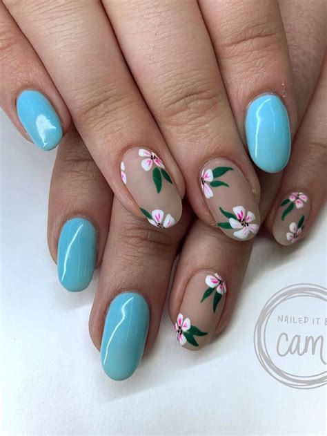 flowers nails design trends  spring  flymeso blog