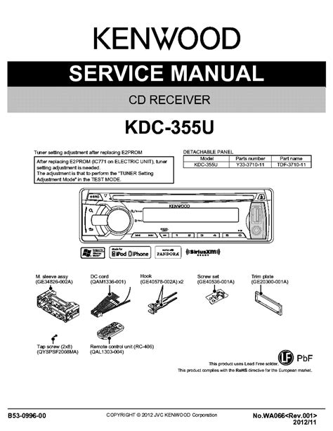 kenwood kdc  service manual  schematics eeprom repair info  electronics experts