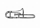 Trombone Disegno Malvorlage Kleurplaat Instrumentos Musicais Schulbilder Educol Sopro Téléchargez Ausmalbild Stampare Scarica sketch template