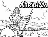 Coloring Pages Bible Heroes Abraham Activities Colouring Lessons Printable Kids Printablecolouringpages sketch template