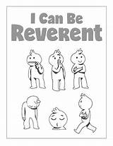 Reverent Lesson Coloring Primary Song Aid Attention Quietly Reverently Visual Activity Try Poster Will Ctr sketch template