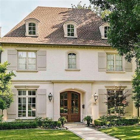 stylish french country exterior   home design inspiration pimphomee french country