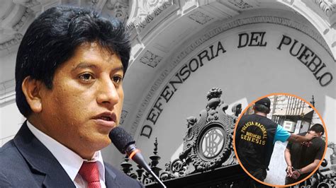 Defensor Del Pueblo Sobre Delincuencia En Perú “el Ladrón En Su