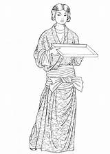 Tang Dynasty Chinese Chinawhisper Dynasties Colouring Sash sketch template
