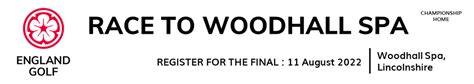 race  woodhall spa final  registration event  tournament
