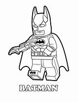 Lego Batman Coloring Pages Kids sketch template