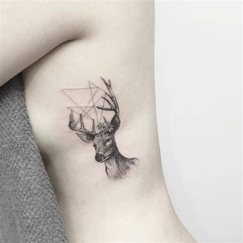 beautiful  inspiring deer tattoo designs page