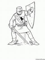 Chevalier Colorkid Chevaliers Templar Knights sketch template