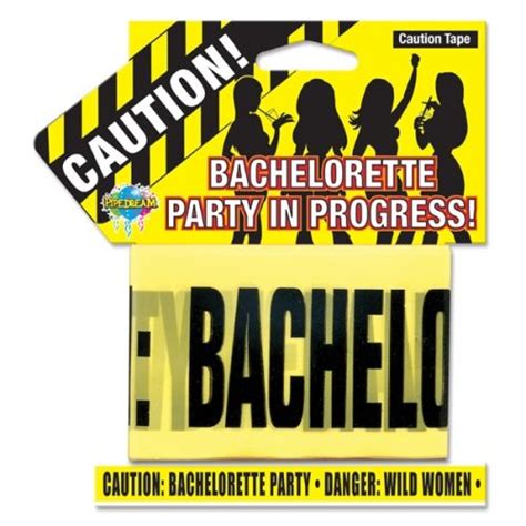 Bachelorette Party Caution Tape Bachelorette Party Supplies