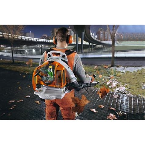 stihl br  petrol backpack leaf blower   caulfield industrial