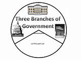 Government Branches Three Template Tree Clip Coloring Word Sketch Pages sketch template