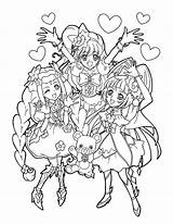 Coloring Pages Getdrawings Getcolorings Drawing Oboe Precure Princess Go Info Color sketch template