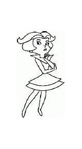 Coloring Jetsons Jetson Angry Jane sketch template