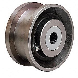 grainger approved dual flange track wheel  wheel   lb load rating vkwft fh