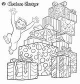 Curious George Printables Kids Christmas Pbs Coloring Pages Pbskids Birthday Gifts Party Hmh Universal Studios Reserved Rights 2021 Curiousgeorge sketch template