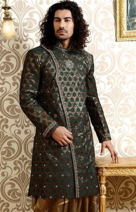 Traditional Indian Sherwani Designs Bridal Wear