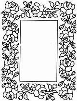 Coloring Pages Embroidery Patterns Printable Paper Wood Borders Burn Crafts Hand Adult Designs Diseño Visitar Bordado Burning sketch template