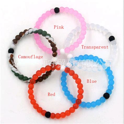 10 off wholesale 5 colors mix 50pcs lokai bracelet white blue red