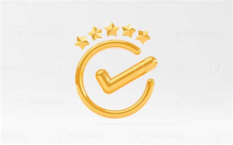 golden correct tick mark sign    quality assurance  golden