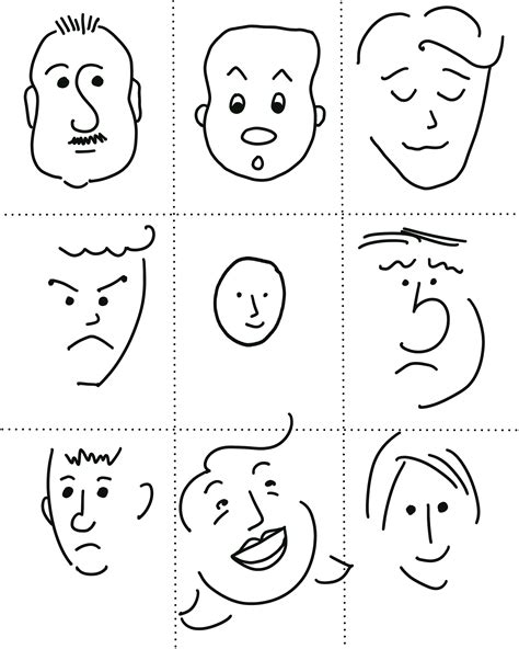 lets doodle faces beginners guide   simple lines  draw