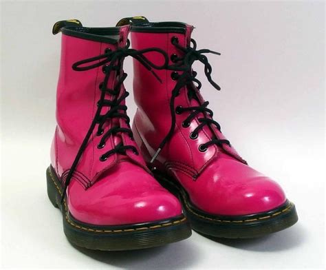 martens dr martens womens hot pink boots martens pink boots boots